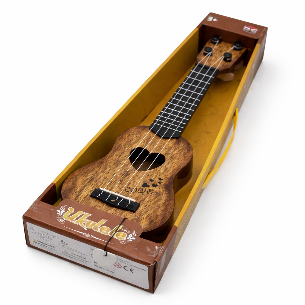 Kids Ukulele Guitar Toy | 4 String Mini Guitar for Beginners | Lightweight Musical Toy for Kids