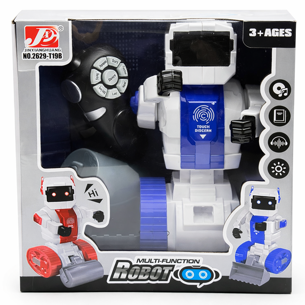 Intelligent Remote Control Robot Toy for Kids – Dancing, Music, Stories & LED Lights with Accessories (3+ Years)