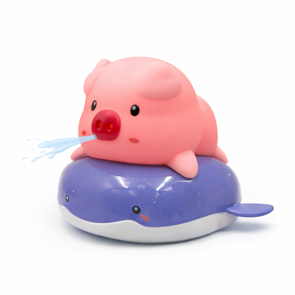 Cute Water Spray Bath Toy for Kids | Floating Animal Water Squirter Toy for Baby Bath Time (3+ Years)