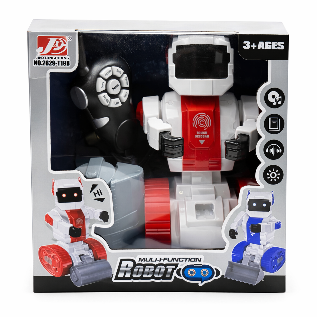 Intelligent Remote Control Robot Toy for Kids – Dancing, Music, Stories & LED Lights with Accessories (3+ Years)