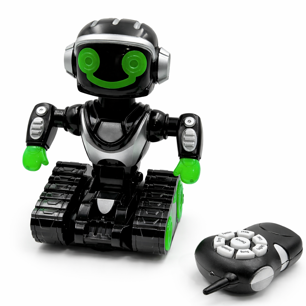 Max Intelligent Remote Control Robot Toy for Kids – Dancing, Music, LED Lights & Interactive Learning Functions (3+ Years)