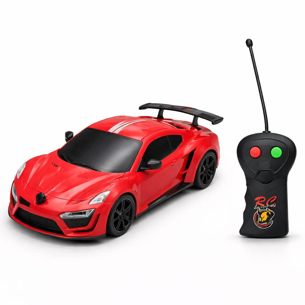 Remote Control Spray Racing Car with Mist Effect | Battery Operated RC Car Toy for Kids (3+ Years)