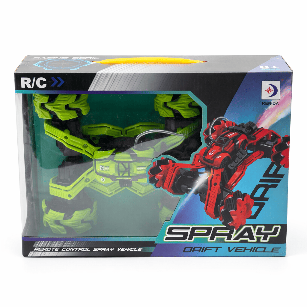 4WD Remote Control Spray Drift Car for Kids | 360° Stunt RC Car with Mist Spray | Off-Road Racing Toy
