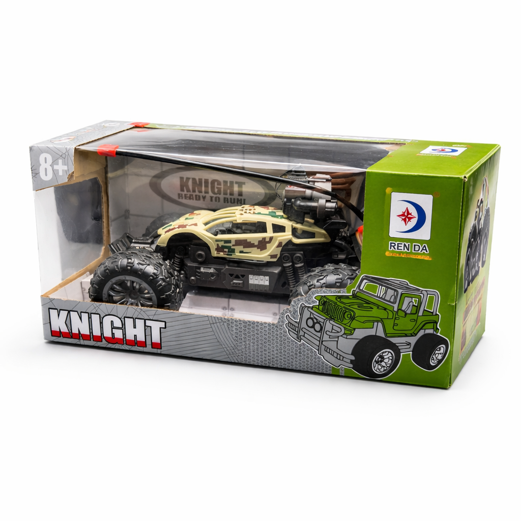 KNIGHT Ready-to-Run RC Monster Truck – Off-Road Adventure Toy (8+)
