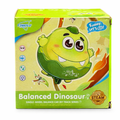 🦖 Balanced Dinosaur Toy – DIY Track & Self Balancing Car (With Lights & Music)