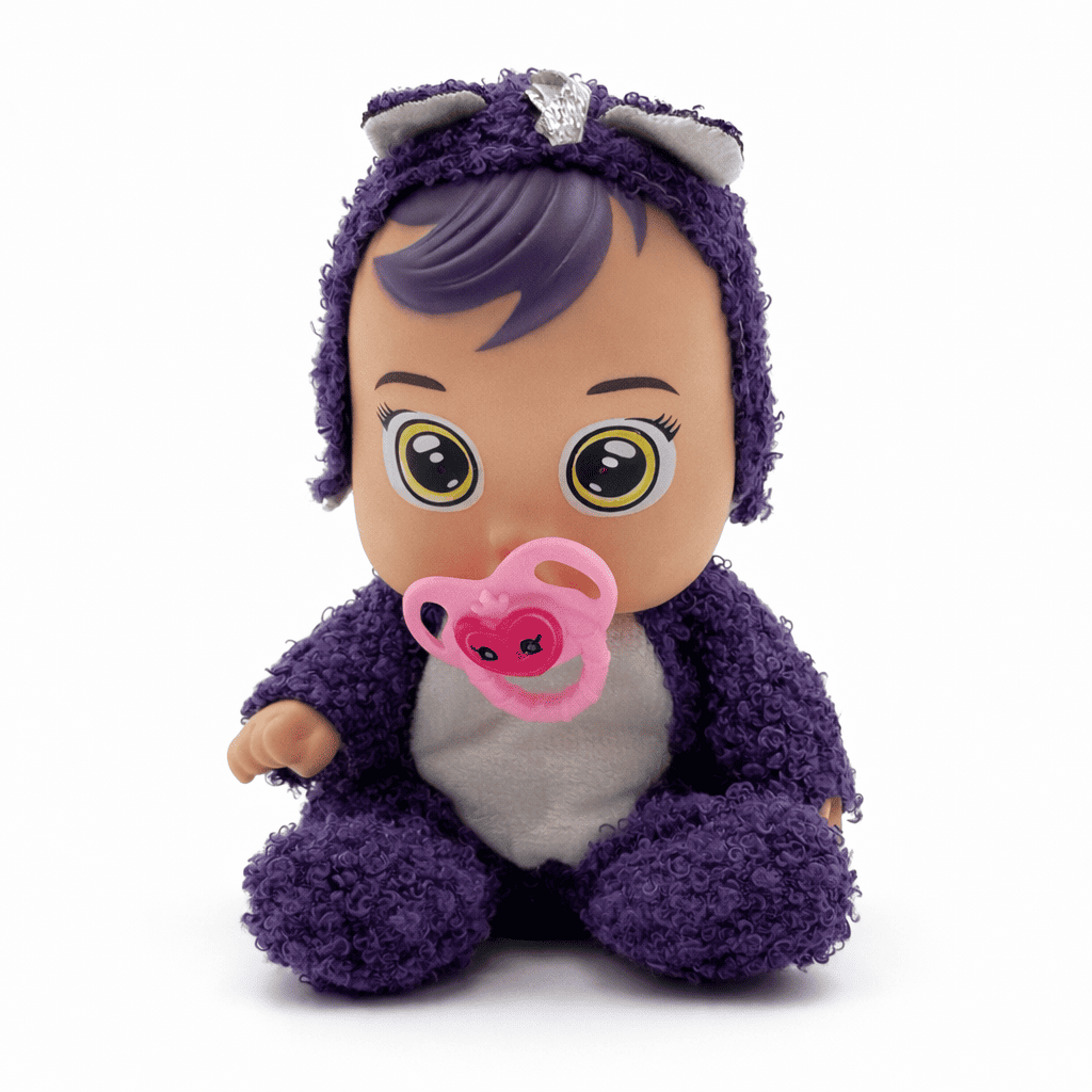 Cute Baby Doll Set with Pacifier | Soft Toy Baby Dolls for Kids | Cartoon Plush Doll Gift Set (3 pcs)