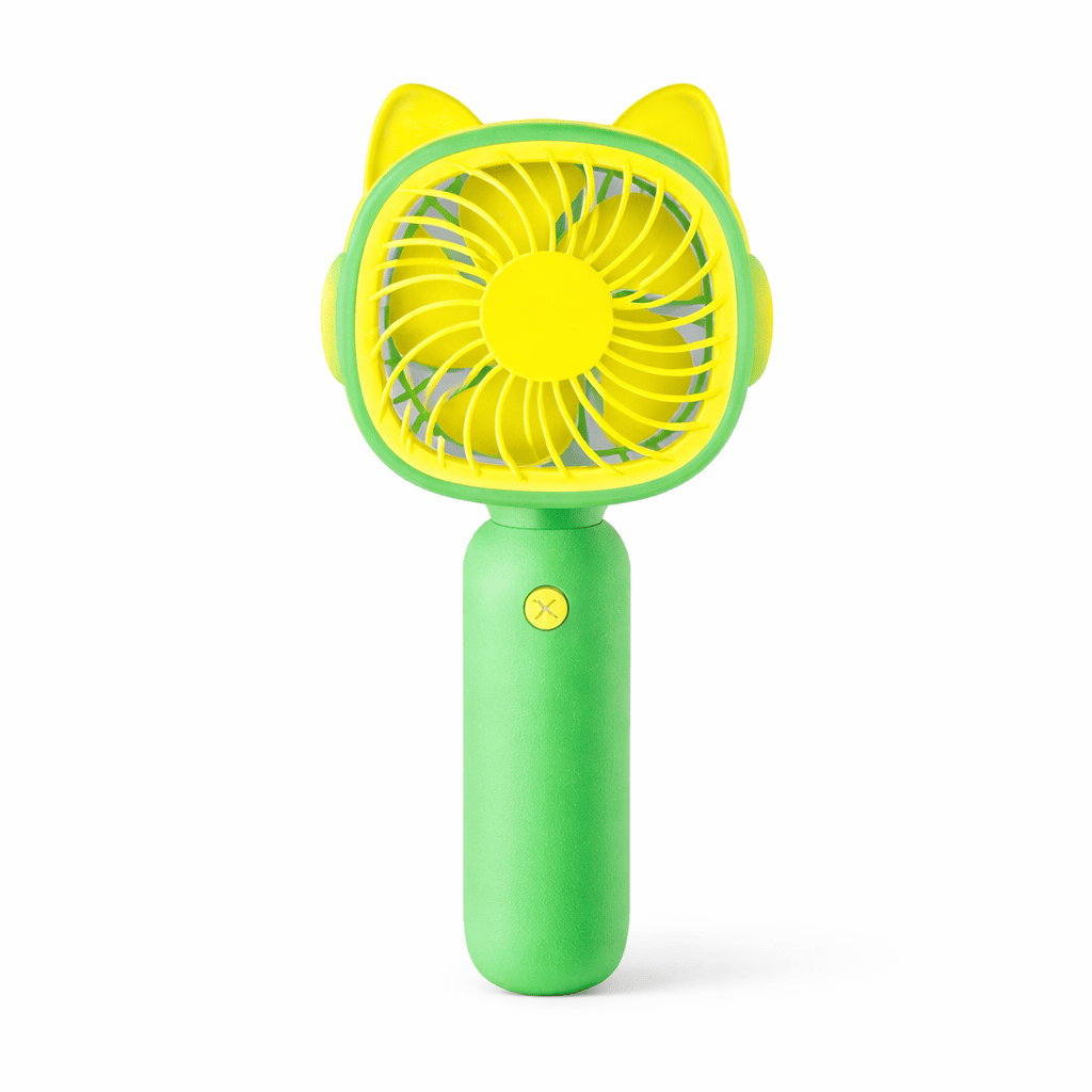 Portable Mini Handheld Fan | Cute Cat Design Battery Operated Fan | Personal Cooling Fan for Kids & Travel