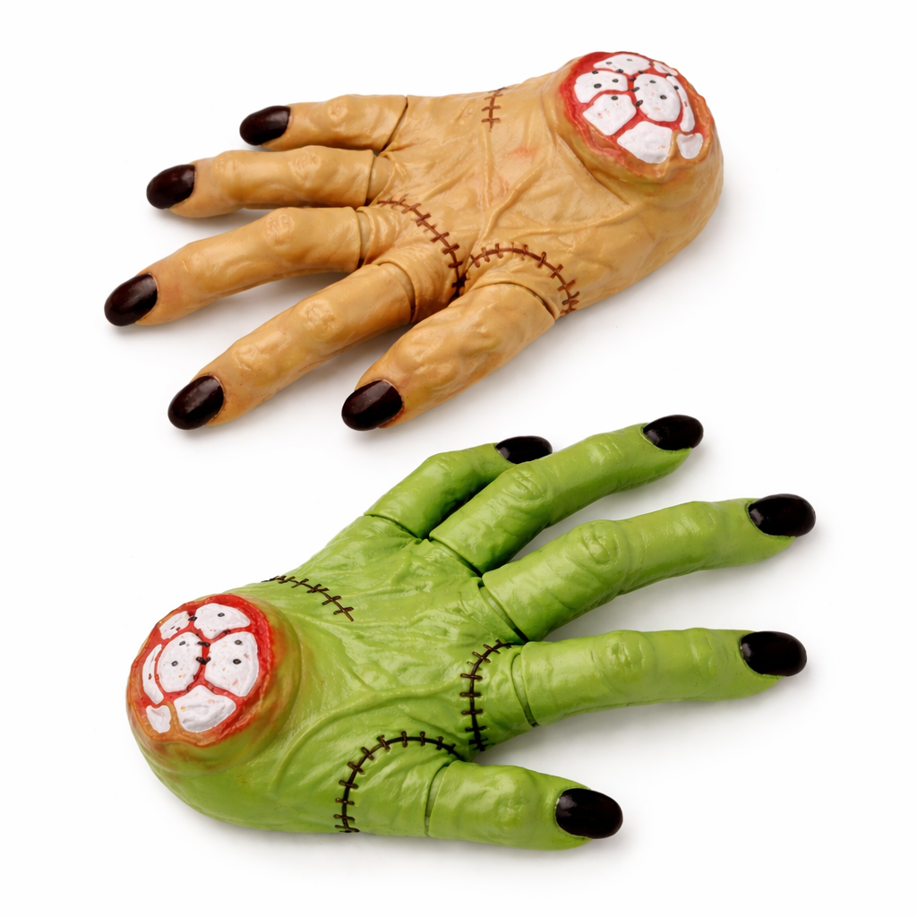 RC Scary Hand Toy with Lights & Sound | Remote Control Creepy Walking Hand Prank Toy for Kids & Parties (3+)