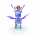 Lovely Deer Princess Toy with Lights, Music & Walking Action | Battery Operated Fantasy Toy for Kids (3+ Years)