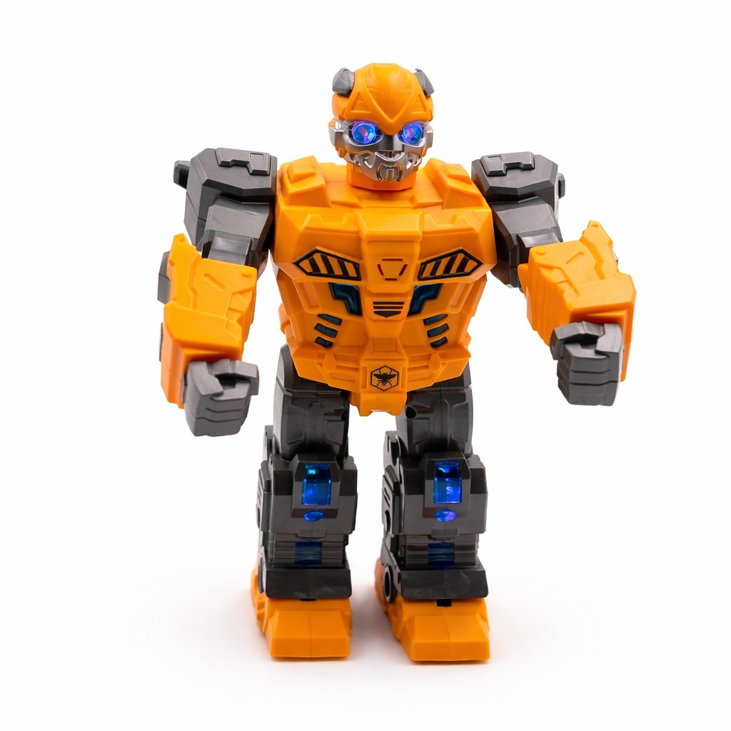 Kids Buddy DIY Robot Toy with LED Lights & Movable Parts | Assembly Building Toy for Kids (8+ Years)