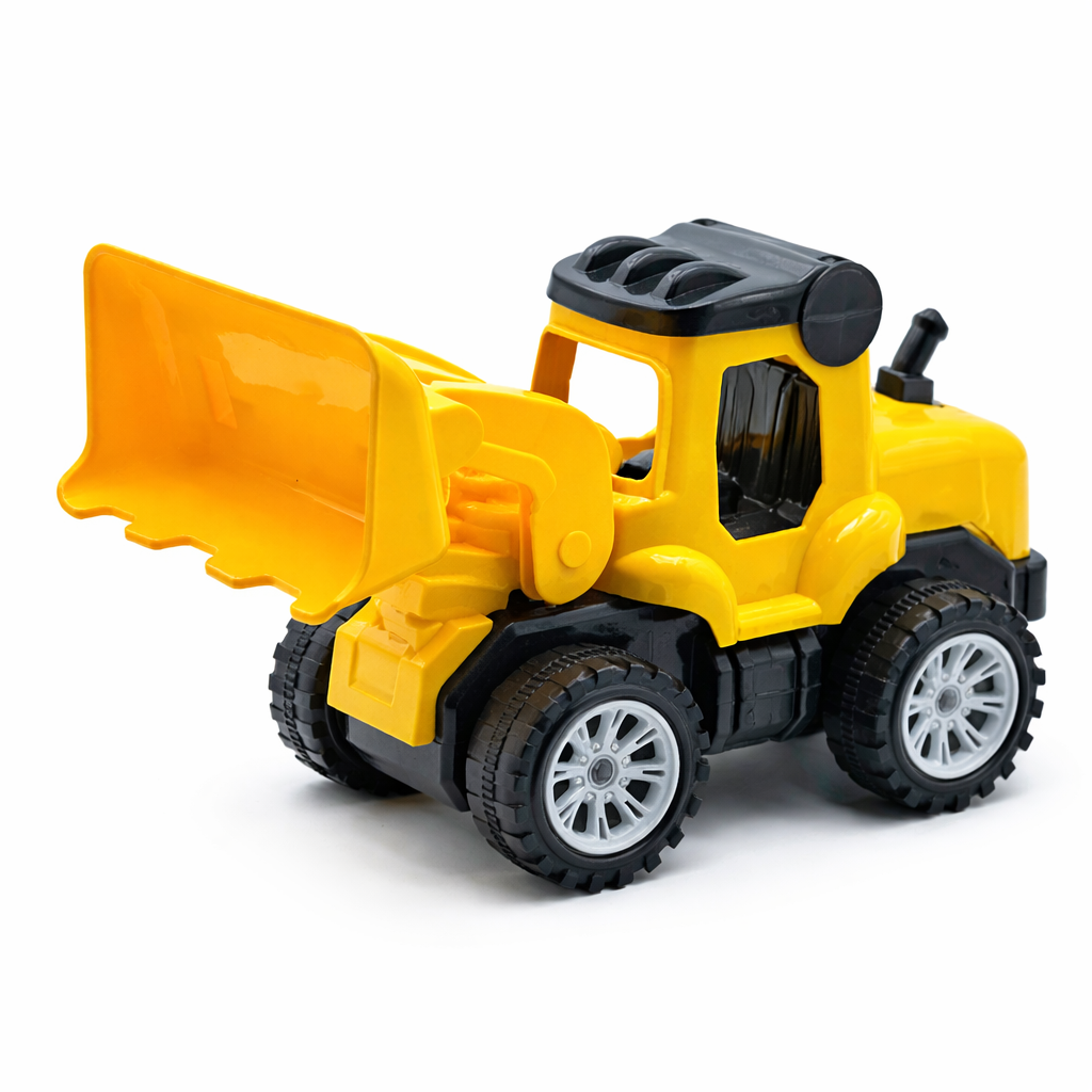Toy Loader Truck for Kids | Construction Vehicle with Moving Bucket | Durable Pretend Play Bulldozer Toy (3+)