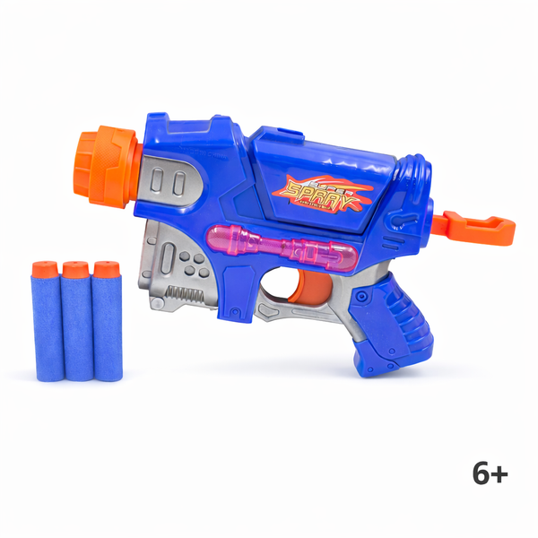 Mini Foam Dart Toy Gun for Kids | Compact Soft Bullet Blaster with Darts | Easy Play Shooting Toy (6+)