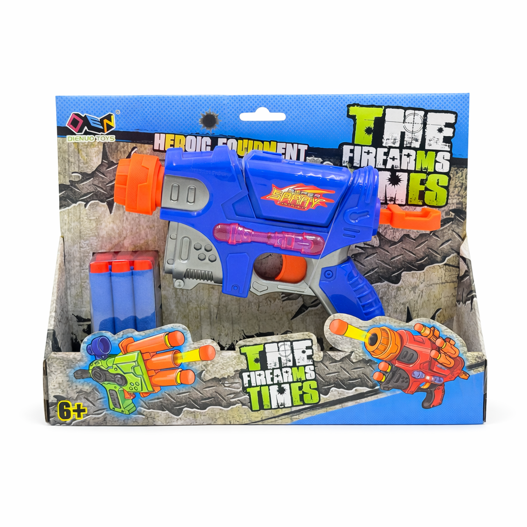 Mini Foam Dart Toy Gun for Kids | Compact Soft Bullet Blaster with Darts | Easy Play Shooting Toy (6+)