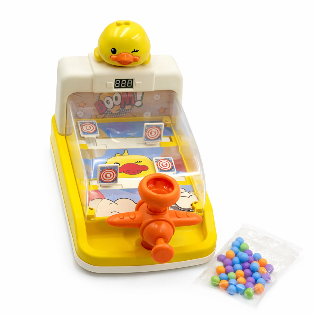 Ducky Pinball Shooting Game for Kids | Fun Interactive Toy with Sound & Light | Skill Development Toy (3+ Years)